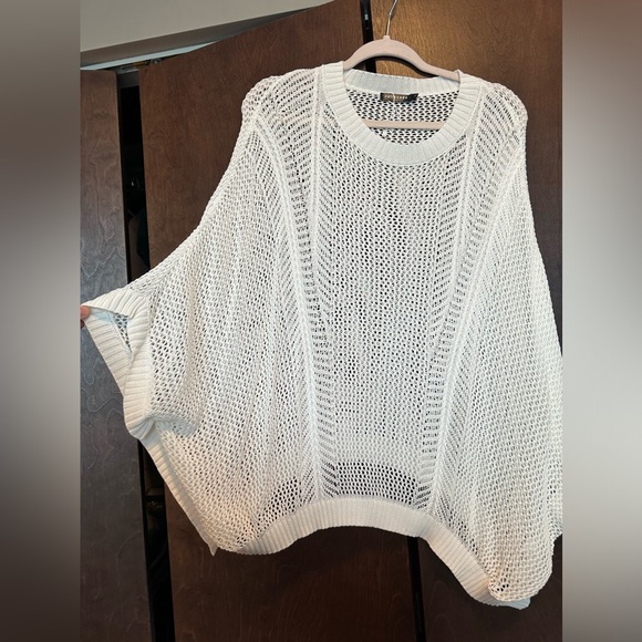 Jollycode White Knit Swimsuit Coverup - Picture 8 of 9